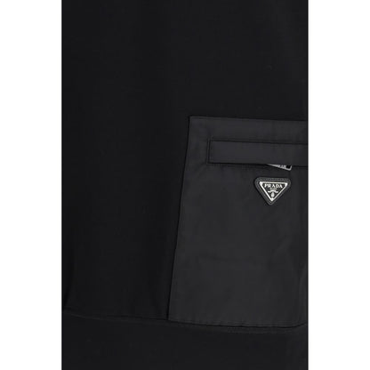 Sudadera Prada de viscosa negra
