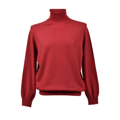 Brunello Cucinelli Red Cashmere Sweater