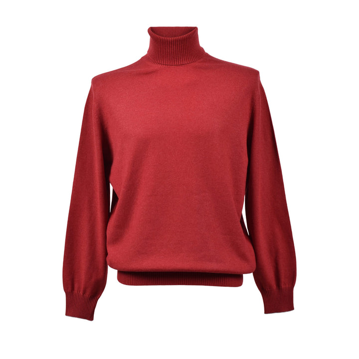 Brunello Cucinelli Red Cashmere Sweater