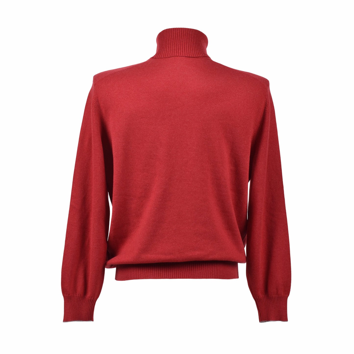 Brunello Cucinelli Red Cashmere Sweater