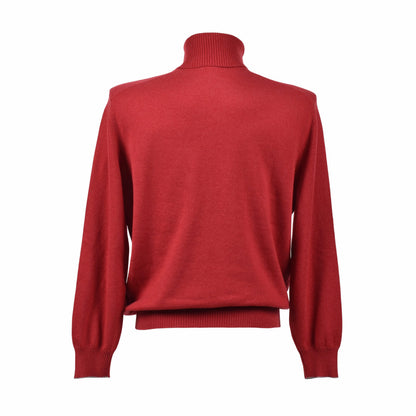 Brunello Cucinelli Red Cashmere Sweater