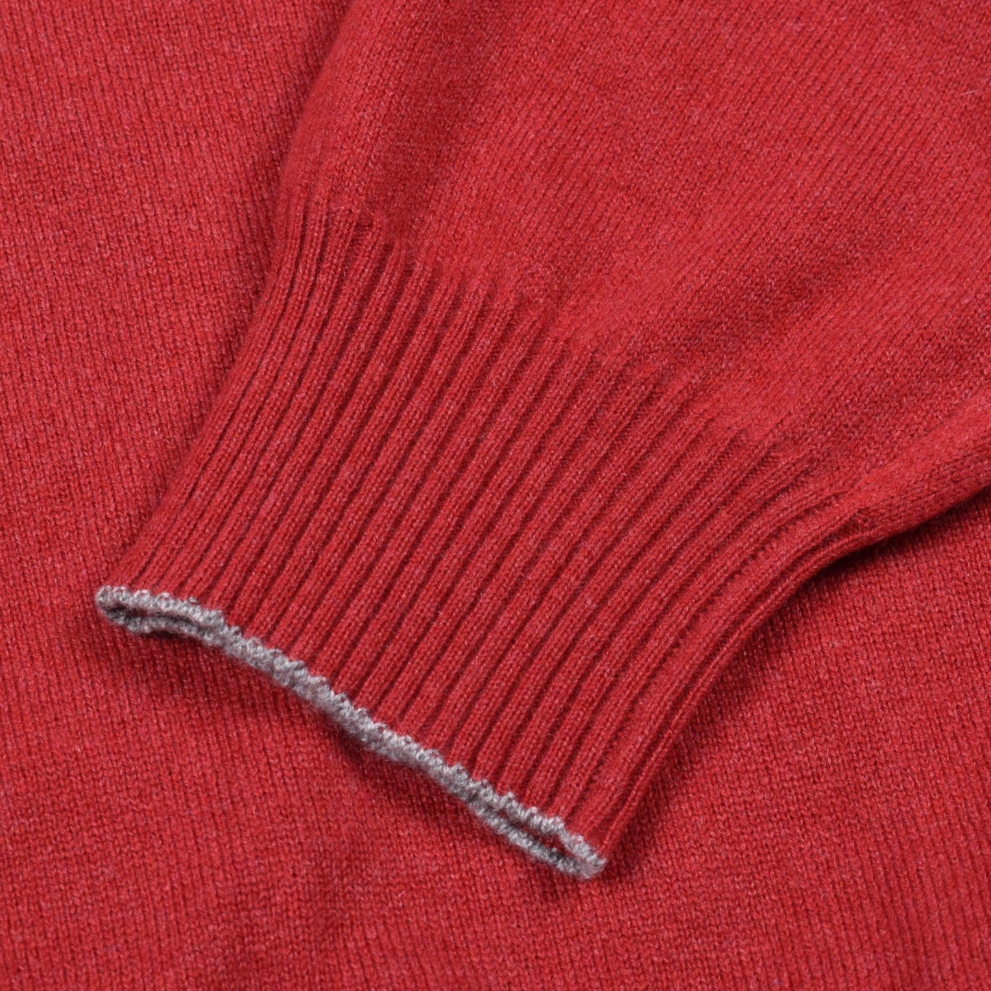 Brunello Cucinelli Red Cashmere Sweater