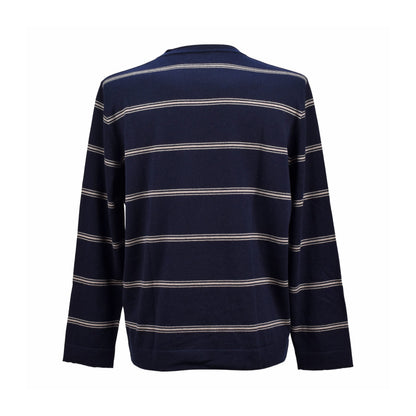 Brunello Cucinelli Blue Cashmere Sweater