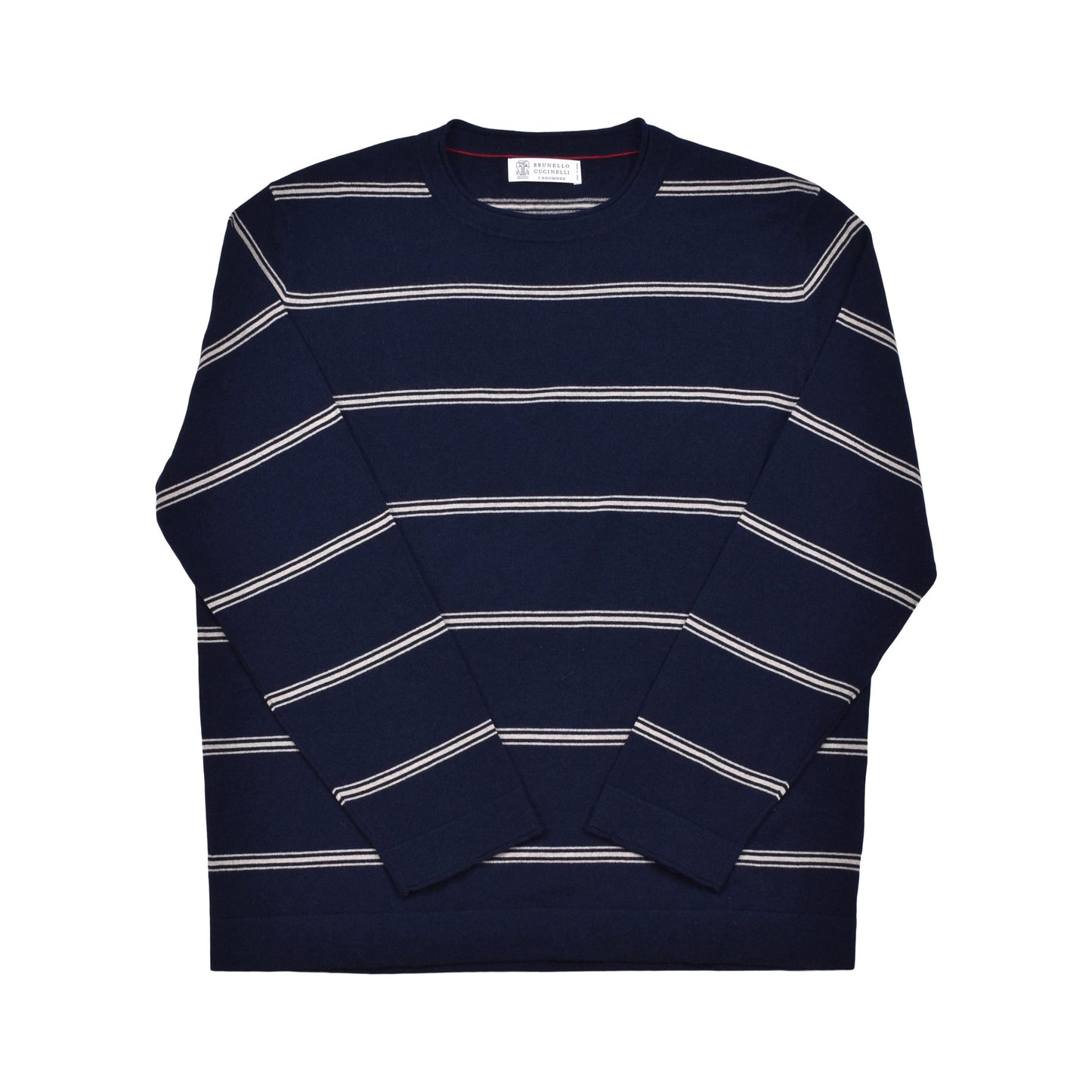 Brunello Cucinelli Blue Cashmere Sweater