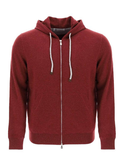 Brunello Cucinelli Red Cashmere Sweater