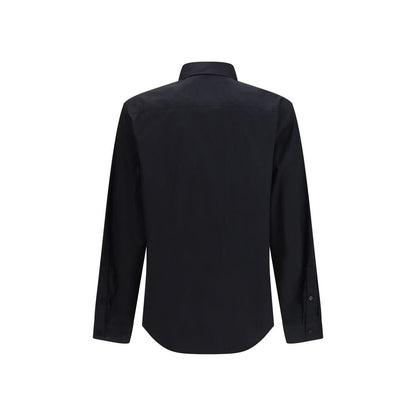 Chemise en coton noir Versace Jeans