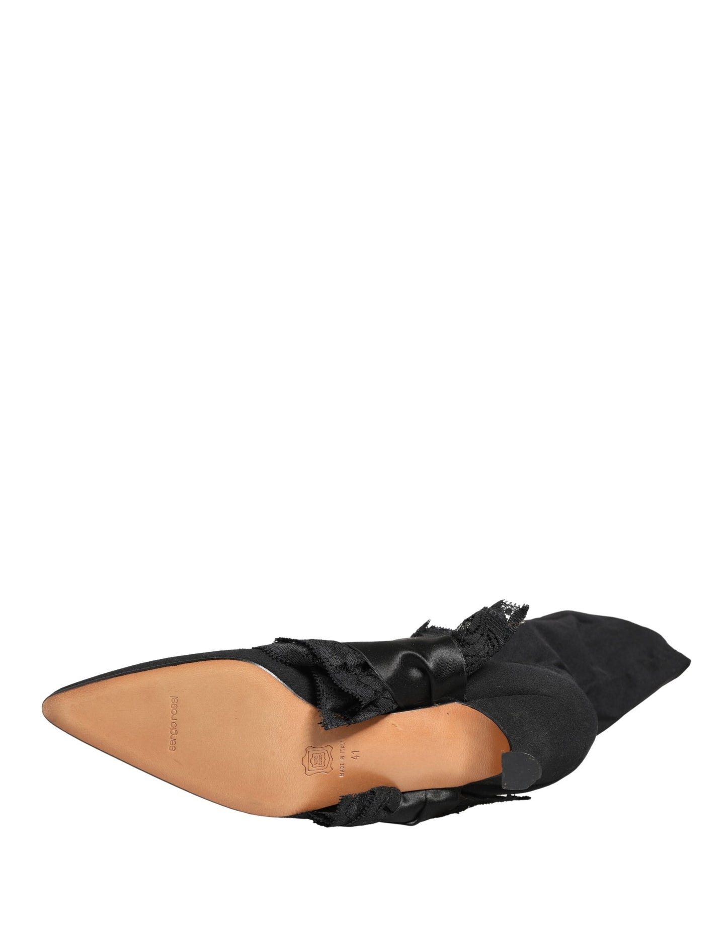 Dolce & Gabbana Black Suede Mid Calf Boots Shoes