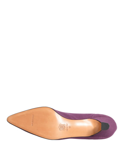 Chaussures Dolce & Gabbana Bottines en daim violet
