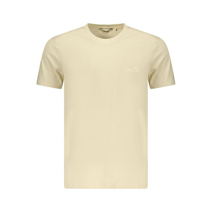 Ellesse Beige Cotton Men T-Shirt
