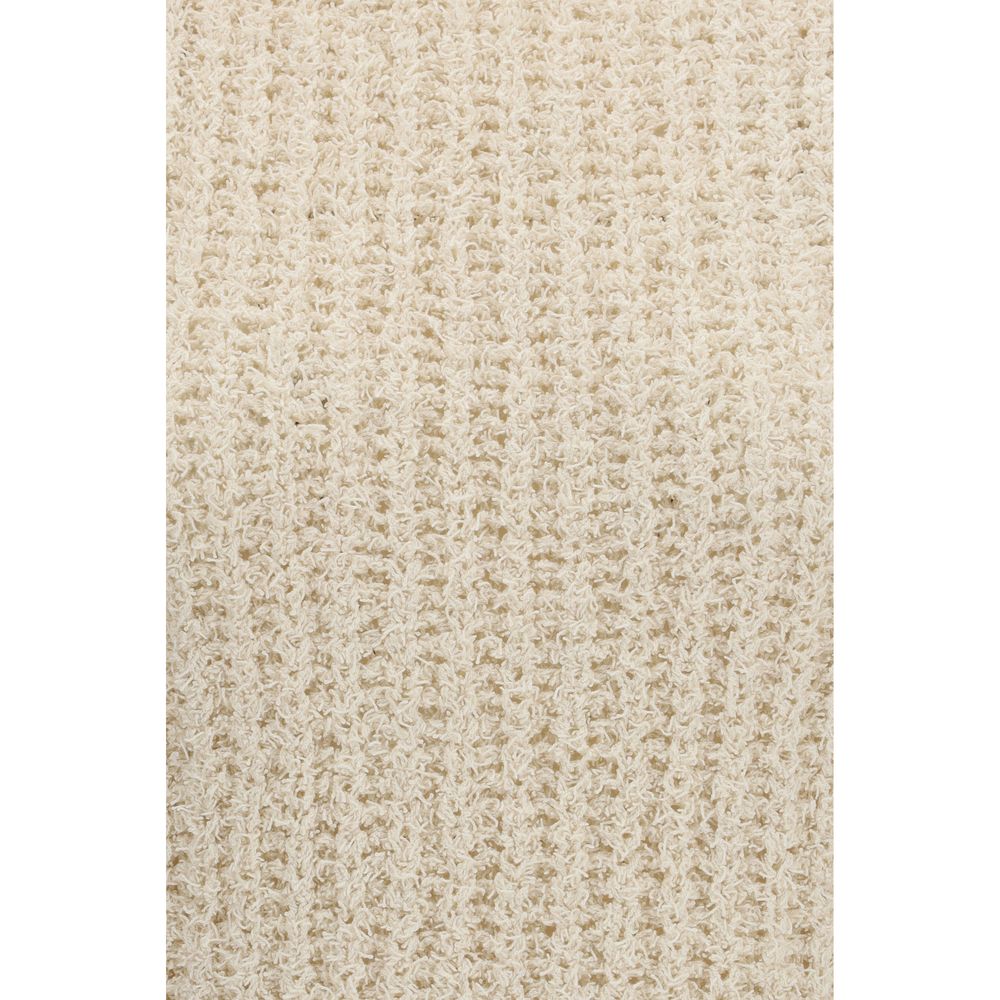 Suéter sin mangas de algodón beige Balmain