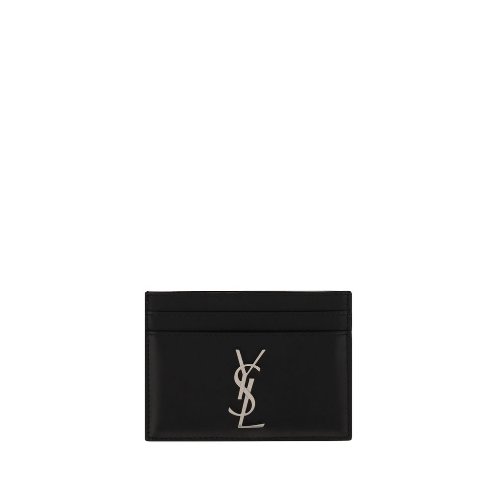 Cartera Saint Laurent de Piel de Becerro Negra Bos Taurus