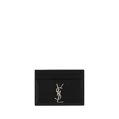 Cartera Saint Laurent de Piel de Becerro Negra Bos Taurus