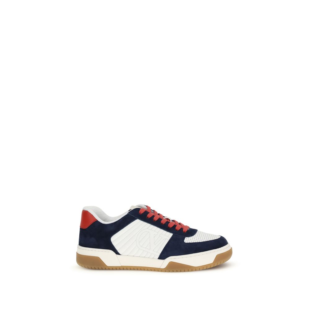 Zapatillas deportivas Valentino Garavani de piel de becerro multicolor Bos Taurus