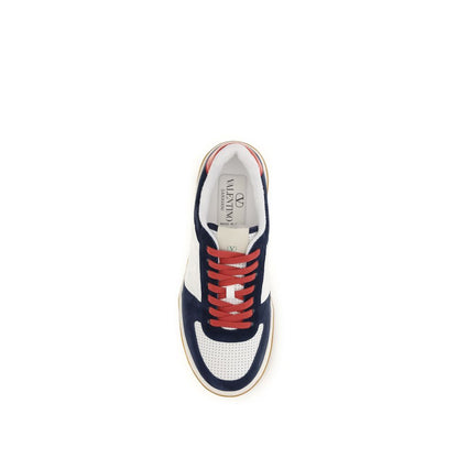 Zapatillas deportivas Valentino Garavani de piel de becerro multicolor Bos Taurus