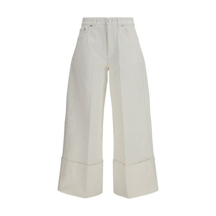 Givenchy Vaqueros de algodón blancos