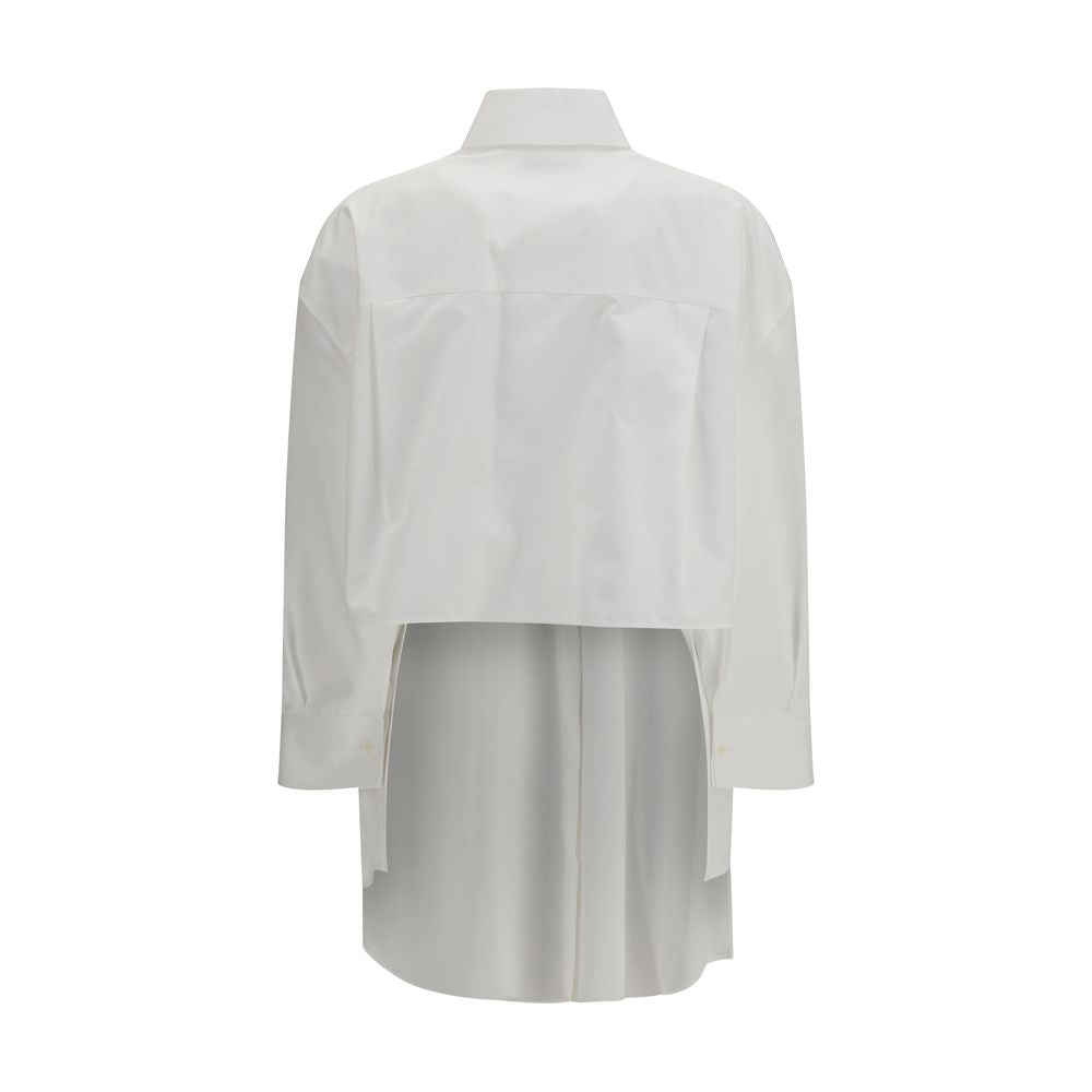 Camisa de vestir blanca de algodón Givenchy