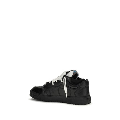 Off-White Multicolor Calf Leather Bos Taurus Athletic Sneakers