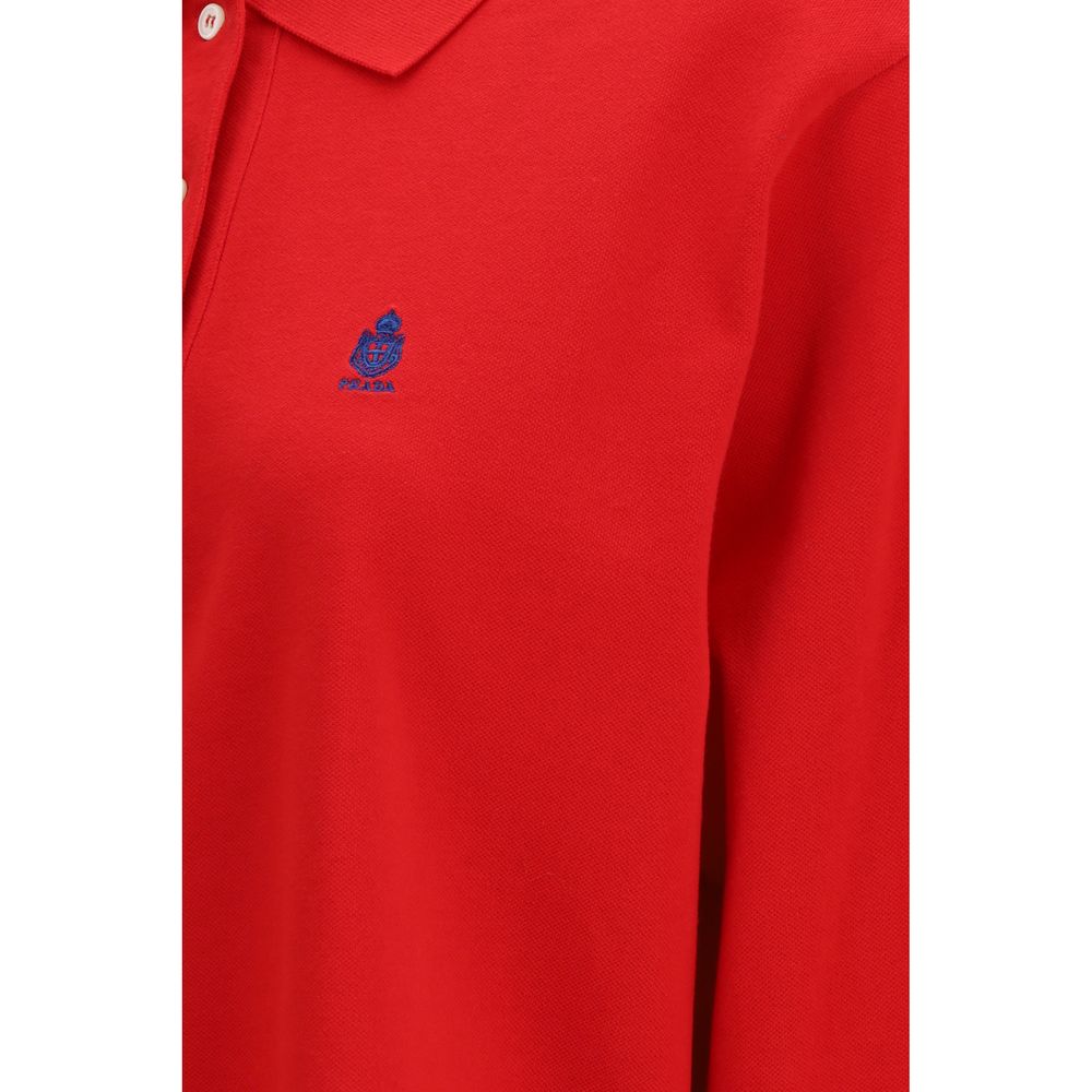 Polo Prada multicolore en coton