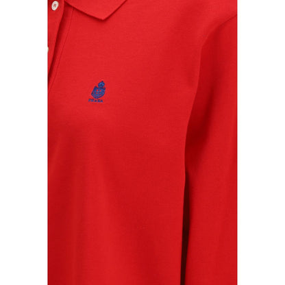 Polo Prada multicolore en coton