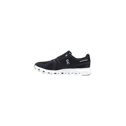 On Running Black And White Recycled Polyester Athletic Sneakers