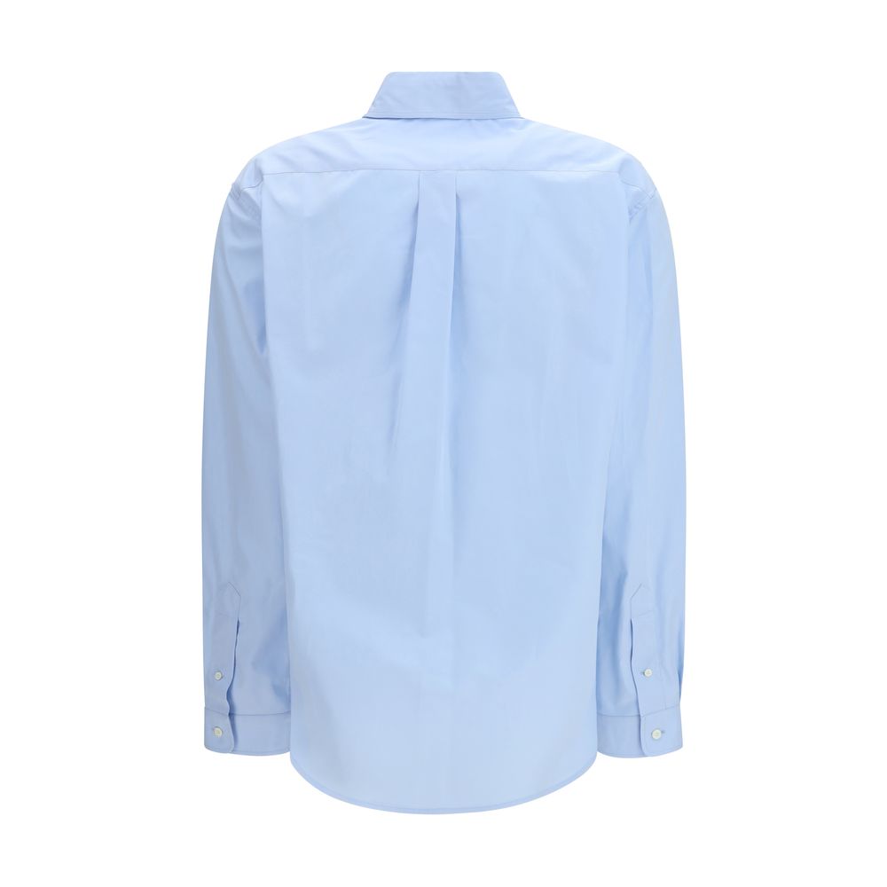 Miu Miu Blue Cotton Shirt