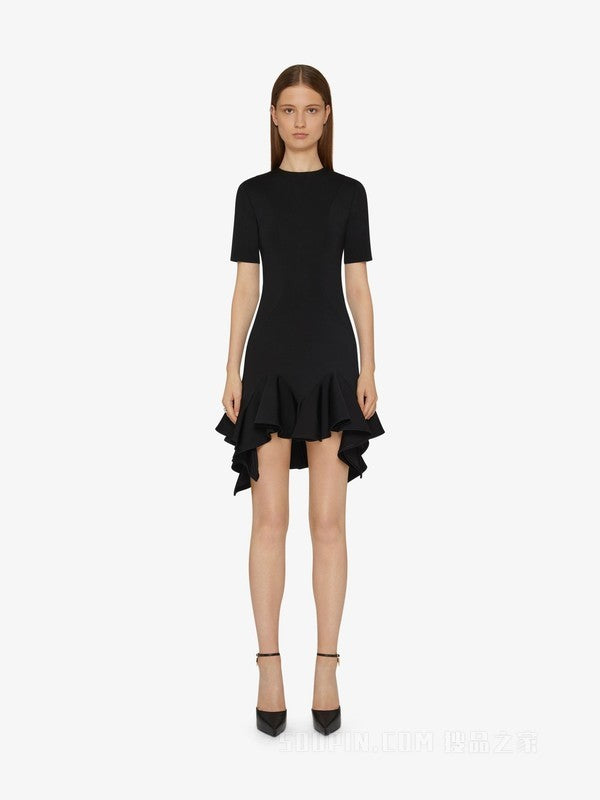 Givenchy Black Fibres Casual Dress