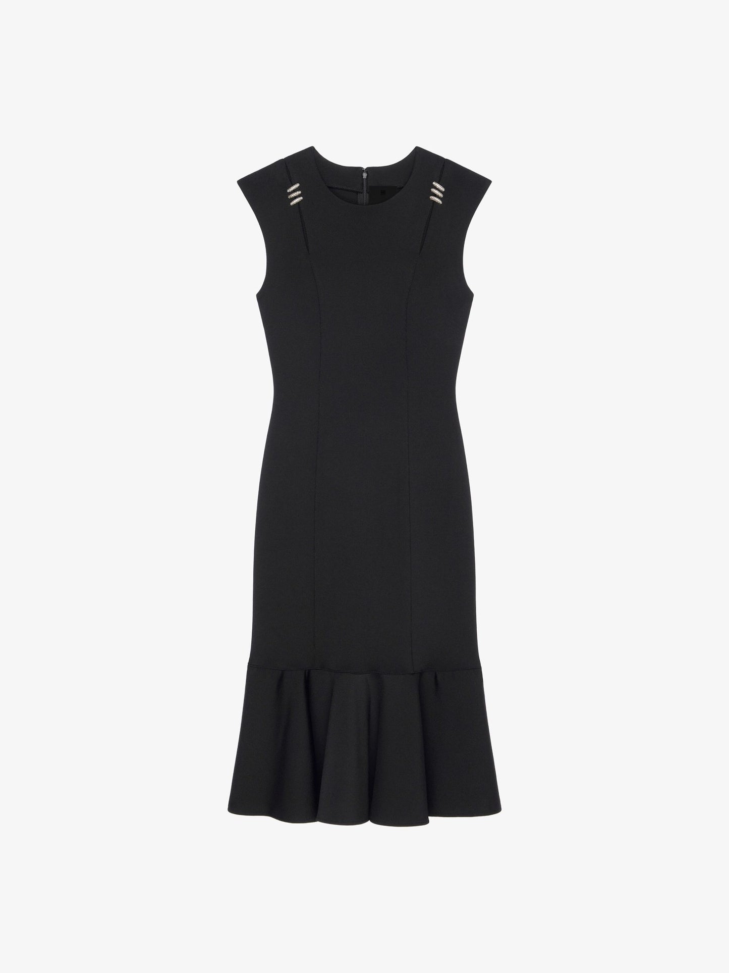Givenchy Black Fibres Cocktail Dress
