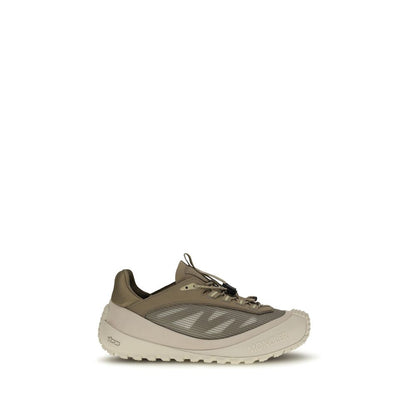 Baskets athlétiques Moncler en polyester gris