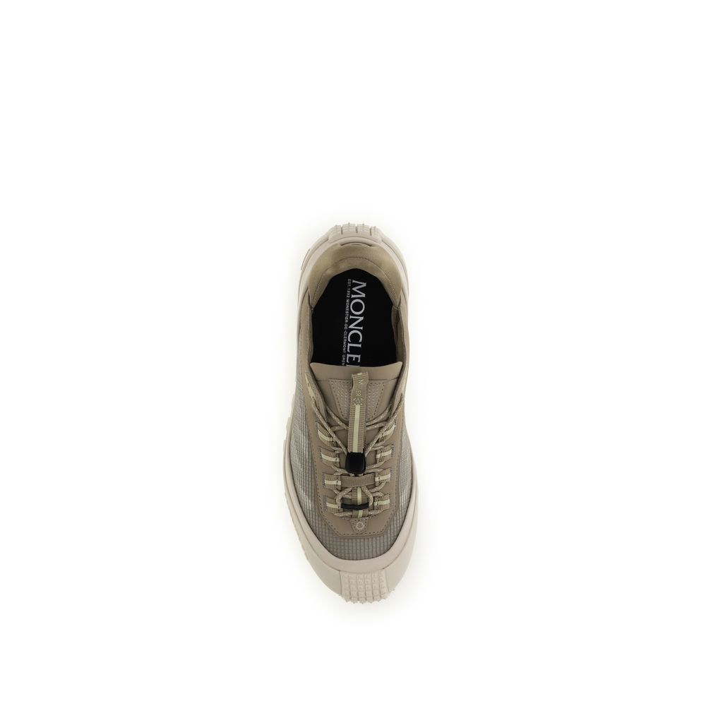 Baskets athlétiques Moncler en polyester gris