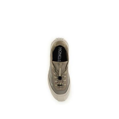 Baskets athlétiques Moncler en polyester gris