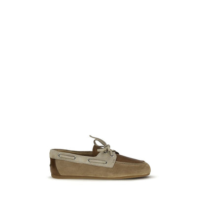 Mocassins à enfiler Miu Miu en cuir de veau multicolore Bos Taurus