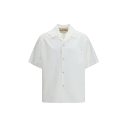 Chemise Valentino en coton blanc