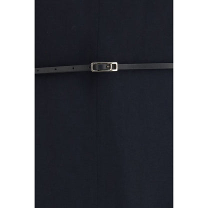 Fabiana Filippi Blue Viscose Long Dress
