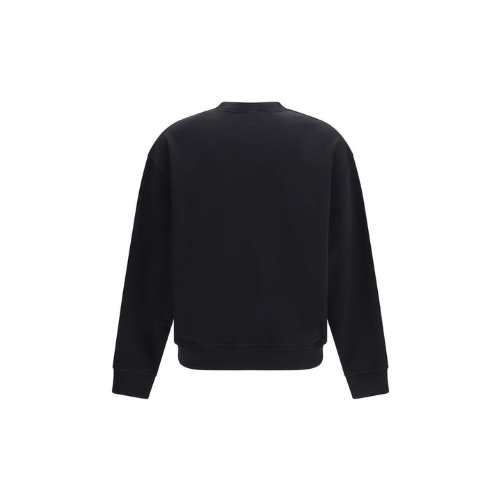 Palm Angels Black Cotton Sweatshirt