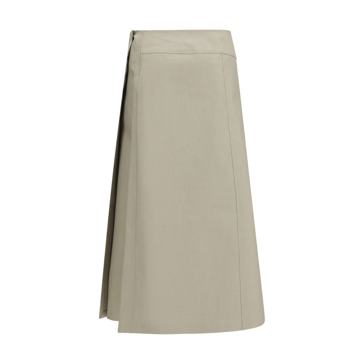 RIER Bicolor Cotton Skirt