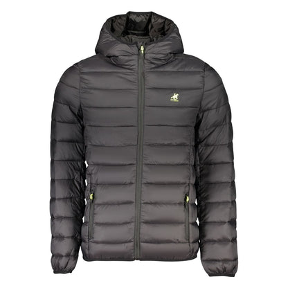 U.S. Grand Black Polyester Men's Jacket