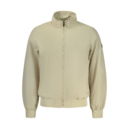 U.S. Grand Polo Beige Polyester Men's Jacket