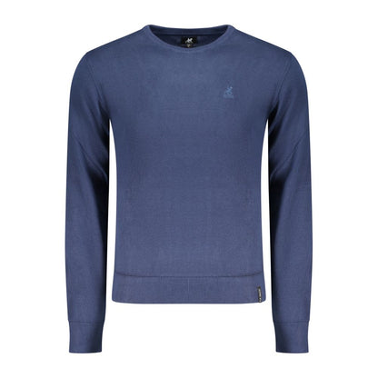 U.S. Grand Blu Cotton Men Sweater