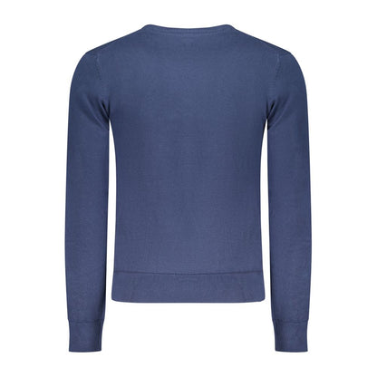 U.S. Grand Blu Cotton Men Sweater