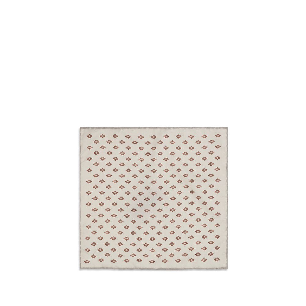 Brunello Cucinelli Multicolor Silk Scarf