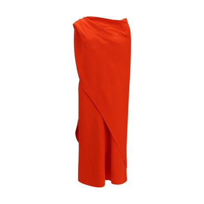 Balenciaga Multicolor Silk Casual Dress