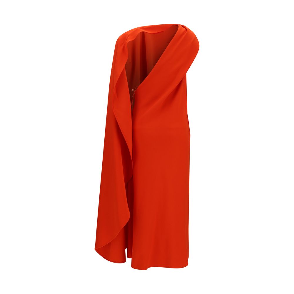 Balenciaga Multicolor Silk Casual Dress