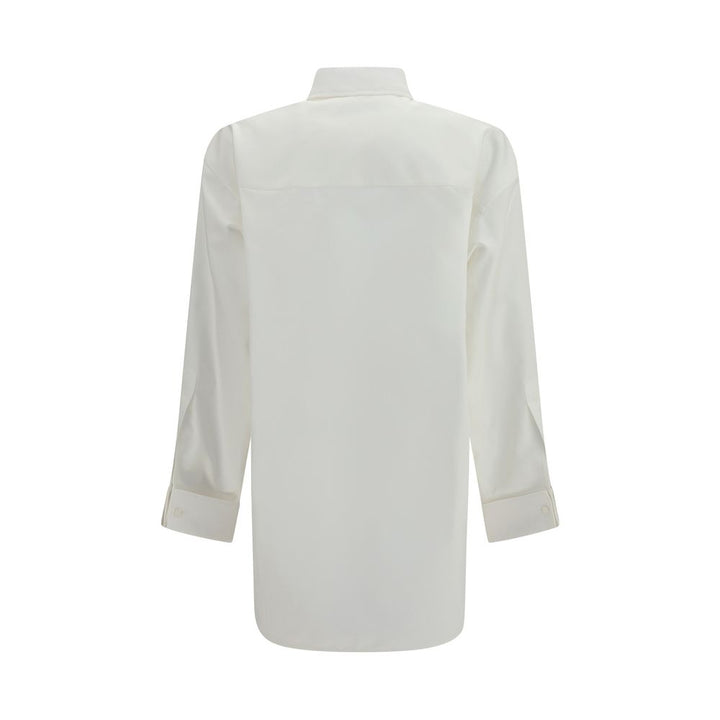 Balenciaga White Cotton Dress Shirt