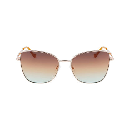 Liu Jo Gold Metal Sunglasses
