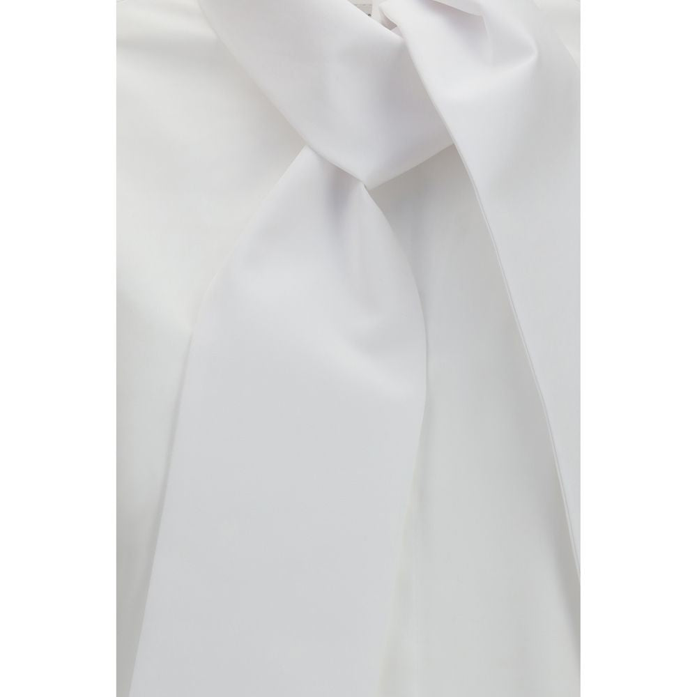Saint Laurent White Cotton Dress Shirt