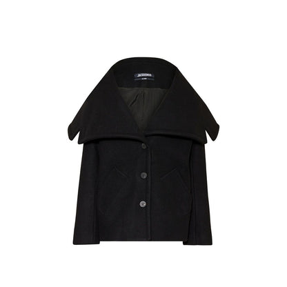 Jacquemus Black Virgin Wool Coat