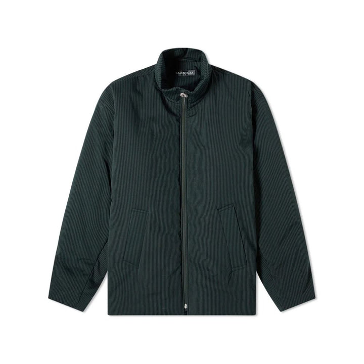 Balenciaga Black Cotton Full-Length Jacket
