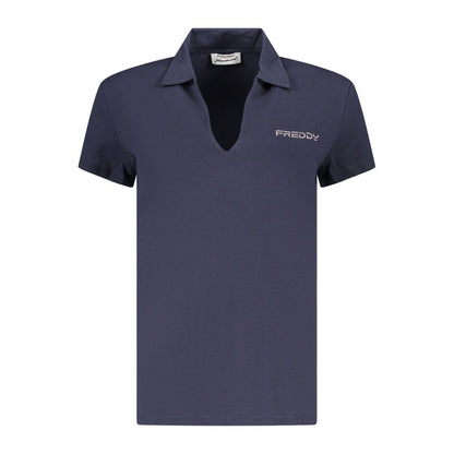 Freddy Blue Cotton Women's T-Shirt