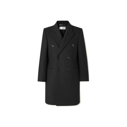 Saint Laurent Black Wool False