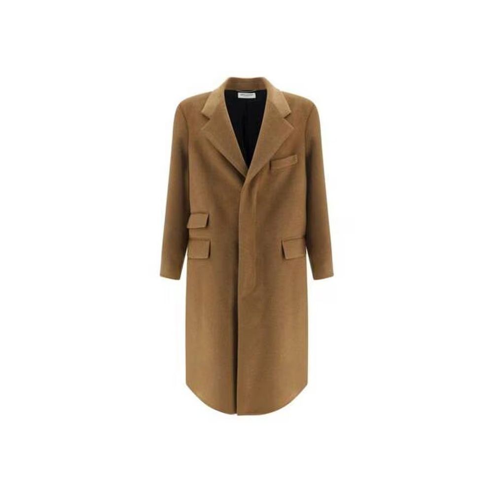 Saint Laurent Brown Wool False